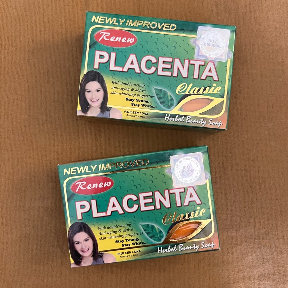 Original Renew Placenta Classic Herbal Whitening Soap